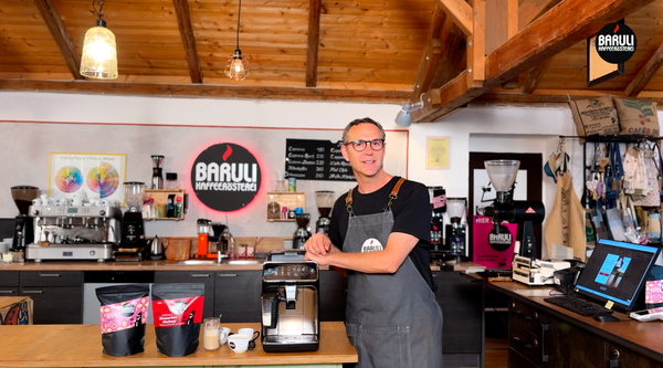 Baruli Kaffeerösterei testet Philips 3300 Kaffeevollautomaten