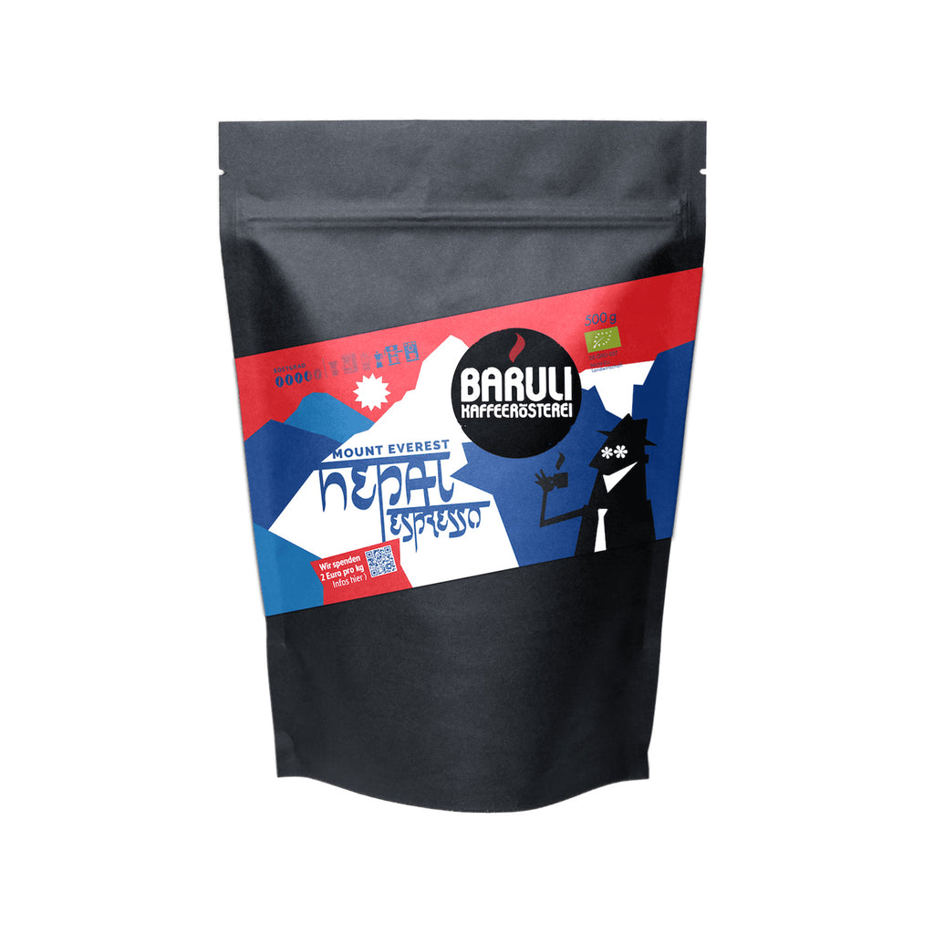 Nepal Espresso Bio Projektkaffee Baruli